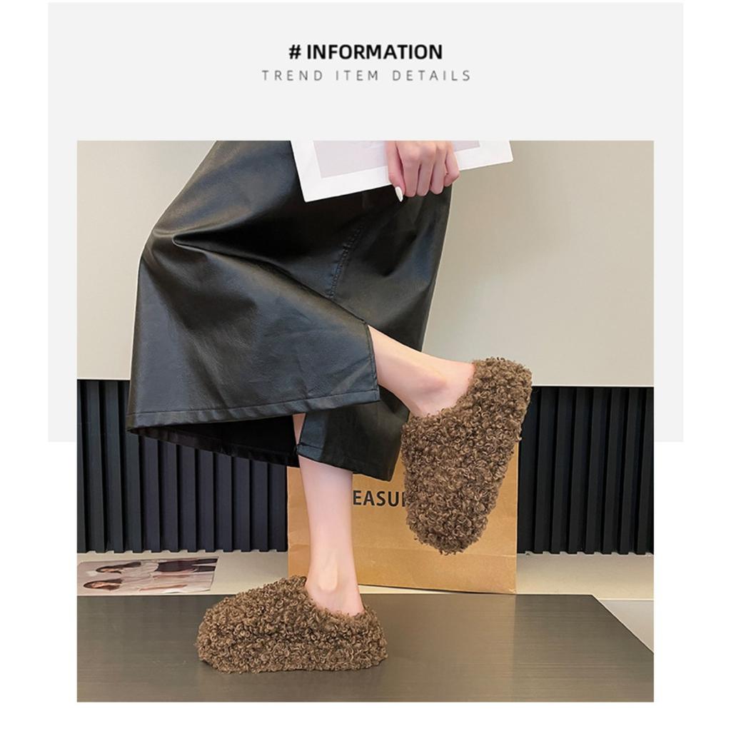 Skor med tjock sula, Skor i lockigt ulltyg, Ulltofflor, Damskor, Ytterskor, Sockerkaksskor, Tåskor, Halvtofflor