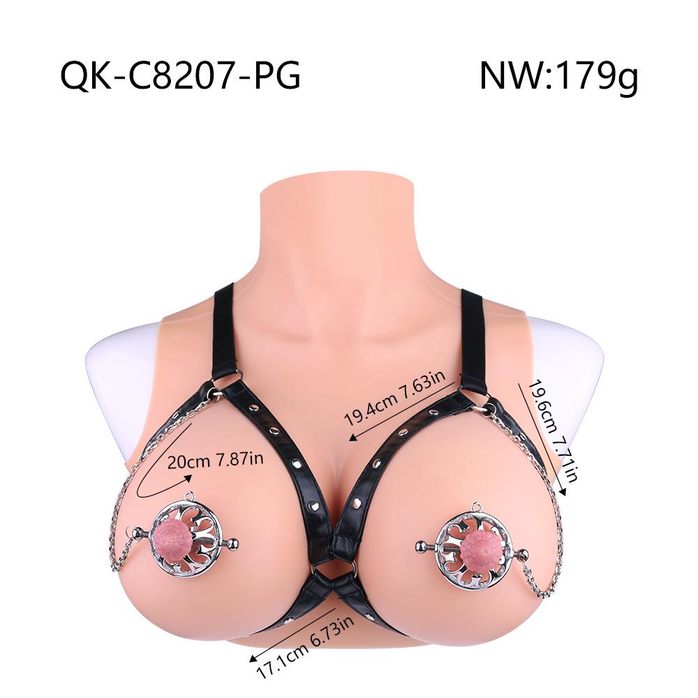 Metal Restraint Nipple Clamps - Erotic Adult Flirting Toy