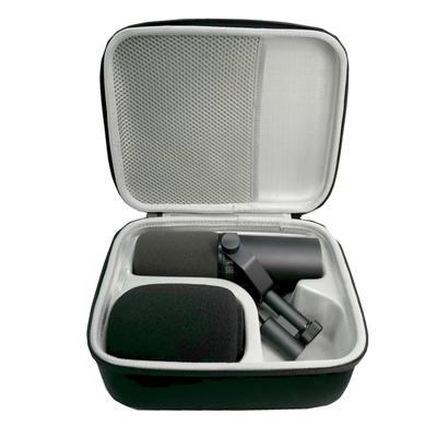 Estuche de transporte portátil Estuche de almacenamiento a prueba de rayones Compatible con micrófono dinámico vocal para podcast Shure SM7B/MV7/MV7X