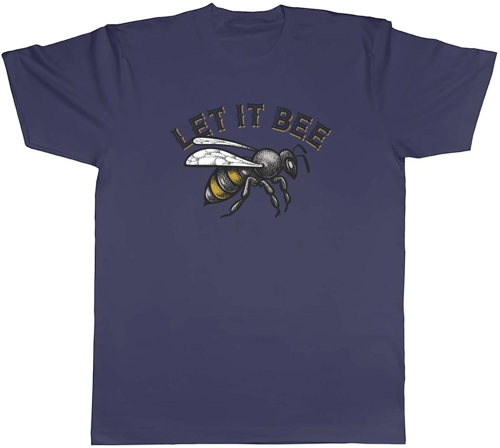 Let it Bee Unisexs TShirt Bumblebee Beekeeper Unisex Tee Gift