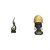 Abstract Flame Woman Resin Sculpture Modern Art Figurine Creative Tabletop Ornament for Living Room