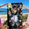 Detective Conan Druck Strandtuch, Vielseitiges Leichtes Saugfähiges Strandtuch für Pool Surfen Yoga Badezimmer, Perfektes Geburtstags-Urlaubsgeschenk