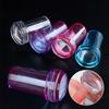 1 Set Silicone Nail Stamper Stamping Kits Scraper French Manicure Soft Transfer Printing for Nail Polish Templates Tools