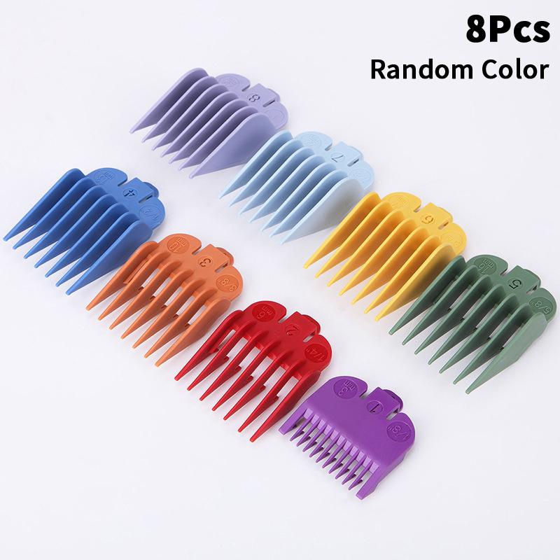 Universal Men's Hair Clipper Limit Comb Set 2/3/4/8/10Pcs Barber Cutting Guide Replacement Attachments for Hair Trimmer Styling