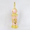 12ml Arabian Palace Style Glass Perfume Bottle, Embroidery Pattern Essential Oil Container, Middle East Design