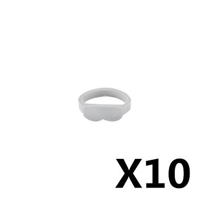 10PCS/LOT MOC Military Building Blocks Soldiers Figure Vest Helmet Belt Mask Earphone Bricks Army Accessories Toys J021