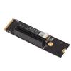 NGFF M.2 To PCIE X4 Riser Card NGFF M.2 To PCIE X4 Adapter Card with LED Indicators for Bitcoin Miner Mining