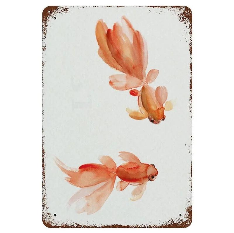 Animals Metal Tin Signs Sweet Cheeks Hello Posters Plate Wall Decor for Home Garden Bars Man Cave Cafe Clubs Retro Poster Plaque