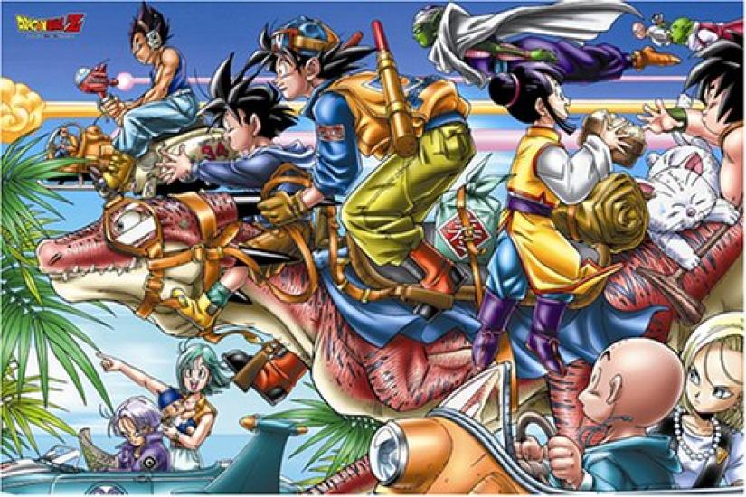 

Пазл 1000 деталей Dragon Ball Z Go Go Paradise 1000-25