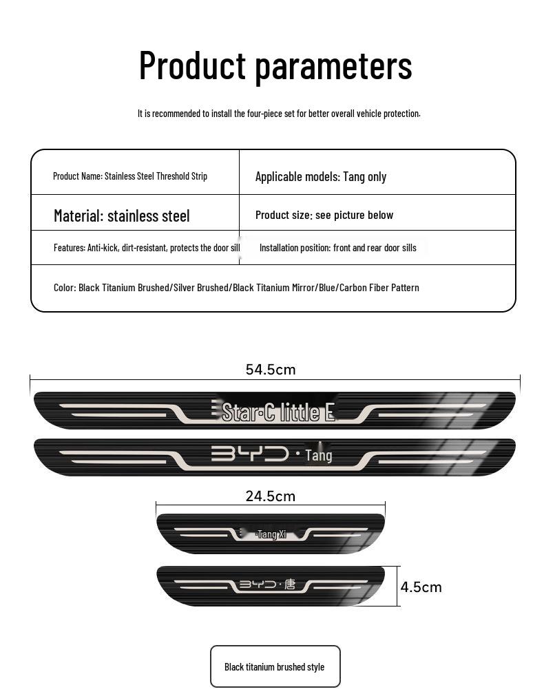 BYD Tang DM-i Champion Edition Welcome Pedal Door Sill Strip (23)