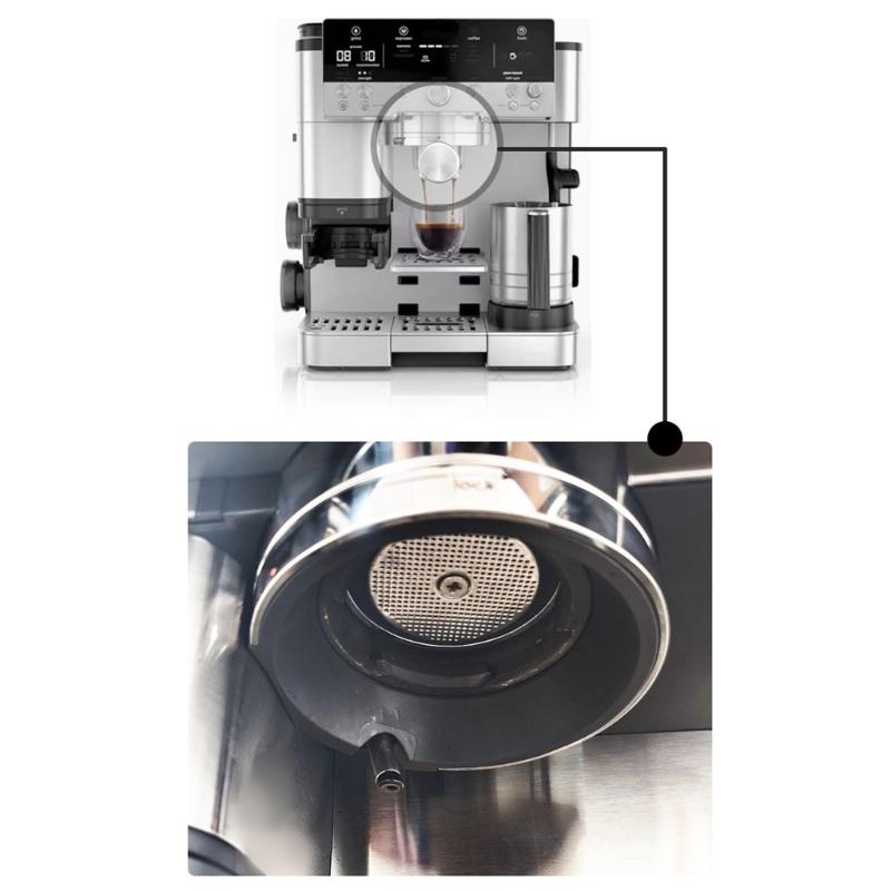 Guarnizione a prova di perdite per gruppo erogatore Schermo filtrante per macchine da caffè Anelli in silicone termoresistente Accessorio di manutenzione per macchina da caffè