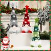 New Christmas Glowing Snowflake Knitted Doll with Battery - Gnome Decor, Atmosphere Lamp, Long-Lasting Power, Kids' Christmas