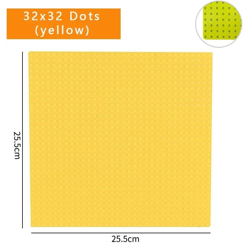 Non-Toxic 32*32 Baseplates Classic 32X32 Dots Base Plates City Diy Construction Building Blocks Figures Creative Toys Plastic Bricks Gifts