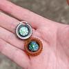 3in1 PEI Compass Pendant Necklace EDC Directional Outdoor Tool Portable for Adventure  Gear