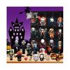 Advent Calendar Blind Box Horror Halloween Figure Doll 24 Day Countdown Calendar Kids