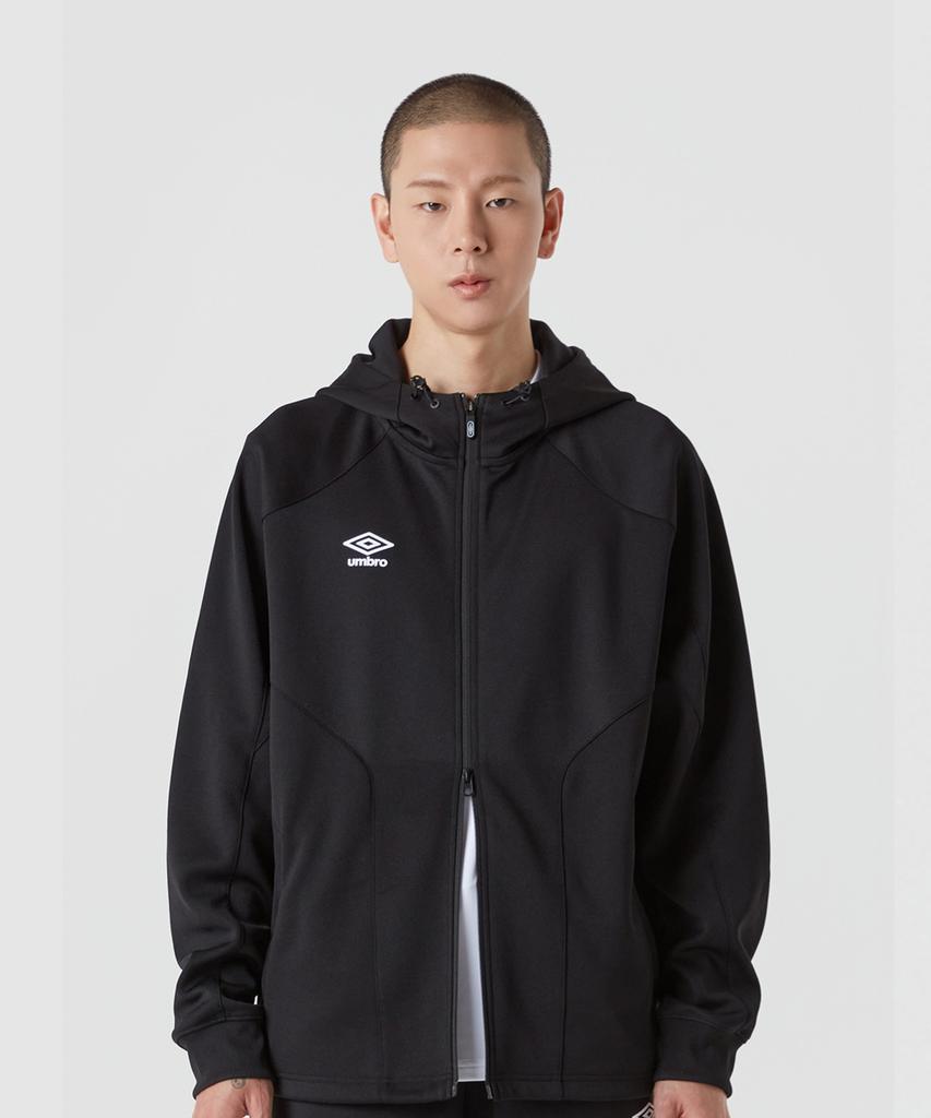 Umbro Ptr Free Match Knit Zip-Up Hoodie Black (Uq121Sft11)
