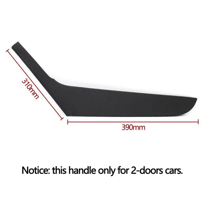 Interior do Carro Preto Puxador da Porta Esquerdo Direito Capa Externa Acabamento Para Volkswagen VW Golf 6 Duas Portas Station Wagon 2009-2013