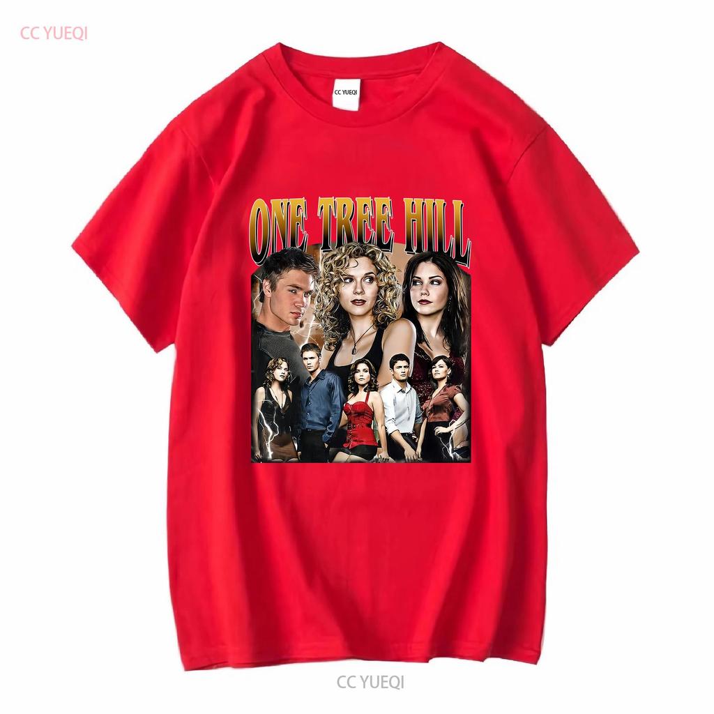 Limitiertes One Tree Hill Vintage T-Shirt für Damen und Herren, lang- oder kurzärmelig, Vintage-Waschung, atmungsaktiv, bequem, vielseitig