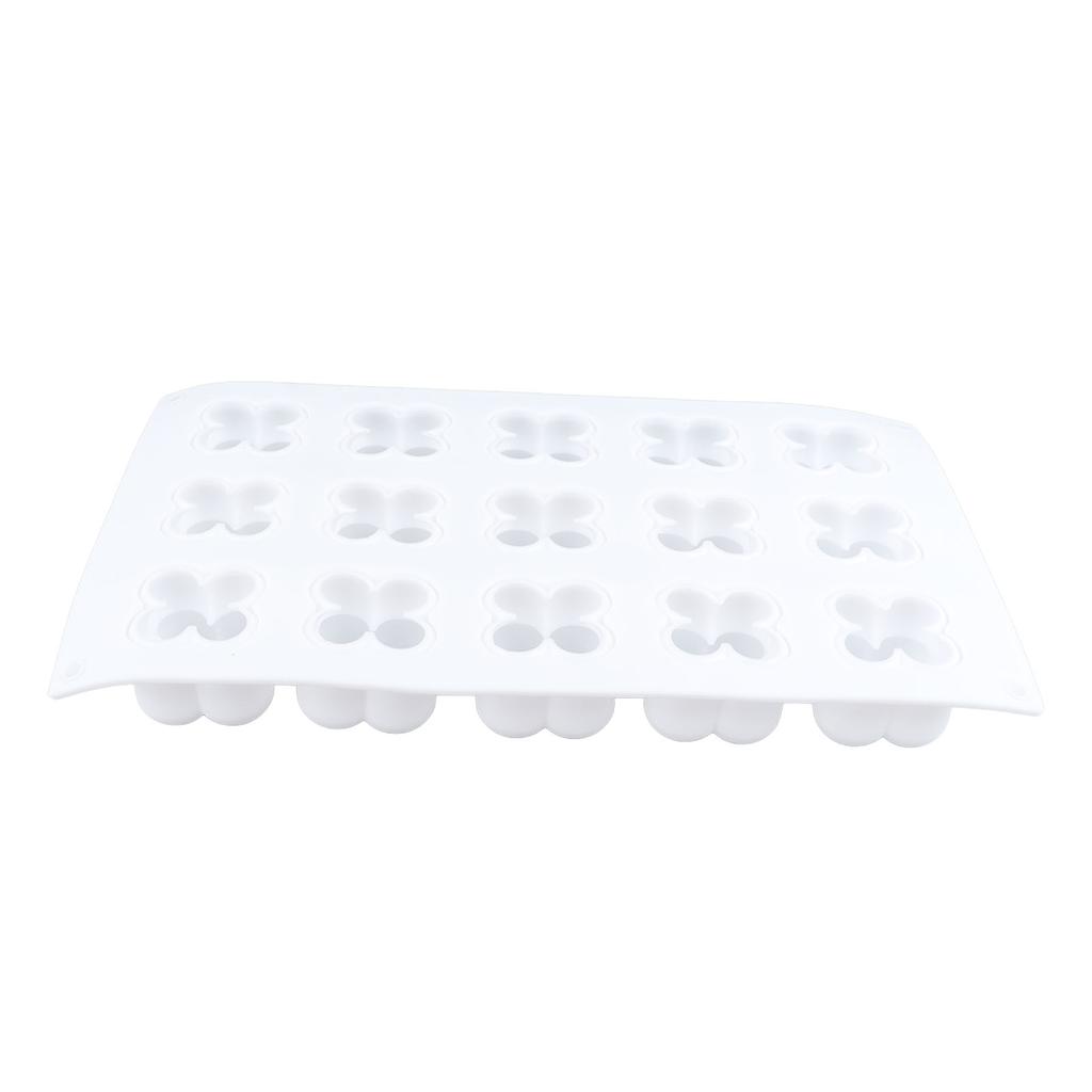 15 Grids Chocolate Mold Food Grade Reusable 15 Cavity Cake Silicone Mold for Restaurant Kitchen