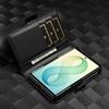 Luxury Business Carbon Fiber Texture Hard Leather Phone Case for Samsung Galaxy Z Fold 8 Ultra 7 6 5 Shockproof Flip Wallet Protection Cover