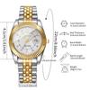 Luxury Roma Dial Men Calendar Quartz Watch Stainless Steel Strap Men's Business Watches Relogio Masculino (Without Box)