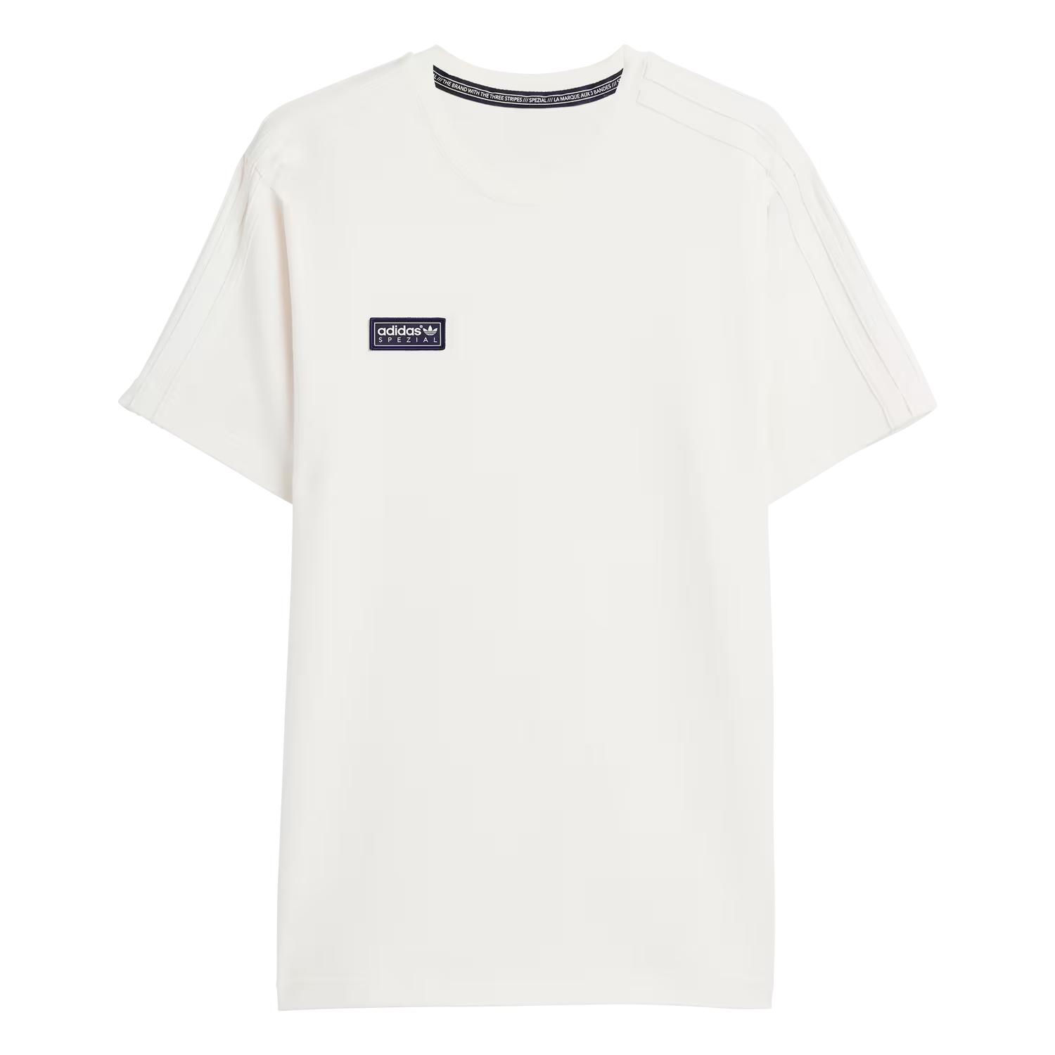 

Adidas Оригинальная футболка с коротким рукавом Originals SS25 Brockhall SPZL с логотипом и буквами, мужские топы, розовая, белая, JN5440 2XL