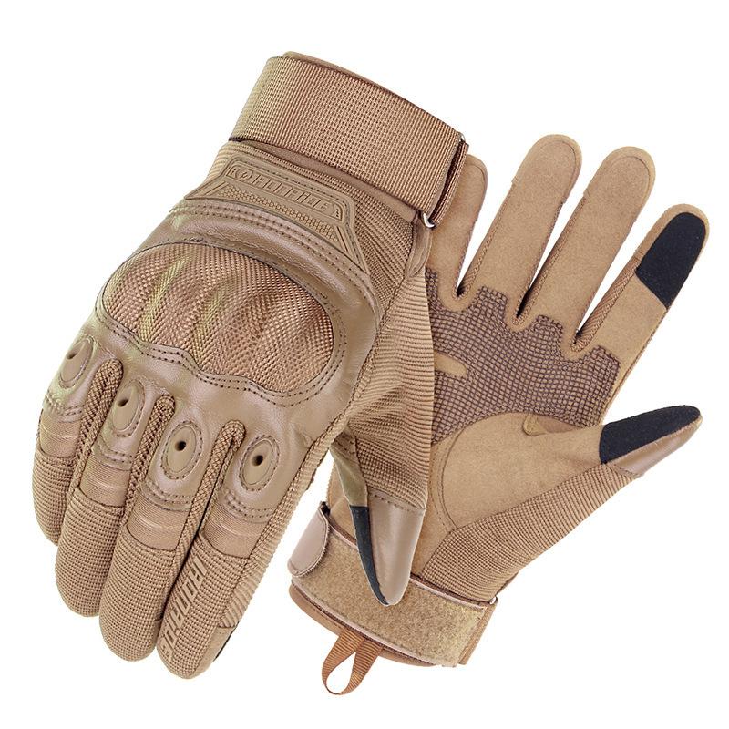 

Тактические перчатки Защита всех пальцев тренировочные Противоскользящие для езды Военные фанаты Перчатки для боевых видов спорта Мотоциклетные принадлежности XXL