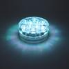 Pool Light with 24 Keys Remote Control 10 Light Beads IP68 Water Resistant RGB Magnetic Underwater Light for Outdoor Party