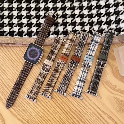 Nylonowy pasek do zegarka do paska iWatch 44mm 40mm 41mm do serii iWatch 8 7 6 Se 5 4 3 2 1 od zegarków 38mm 42mm 45mm bransoletka