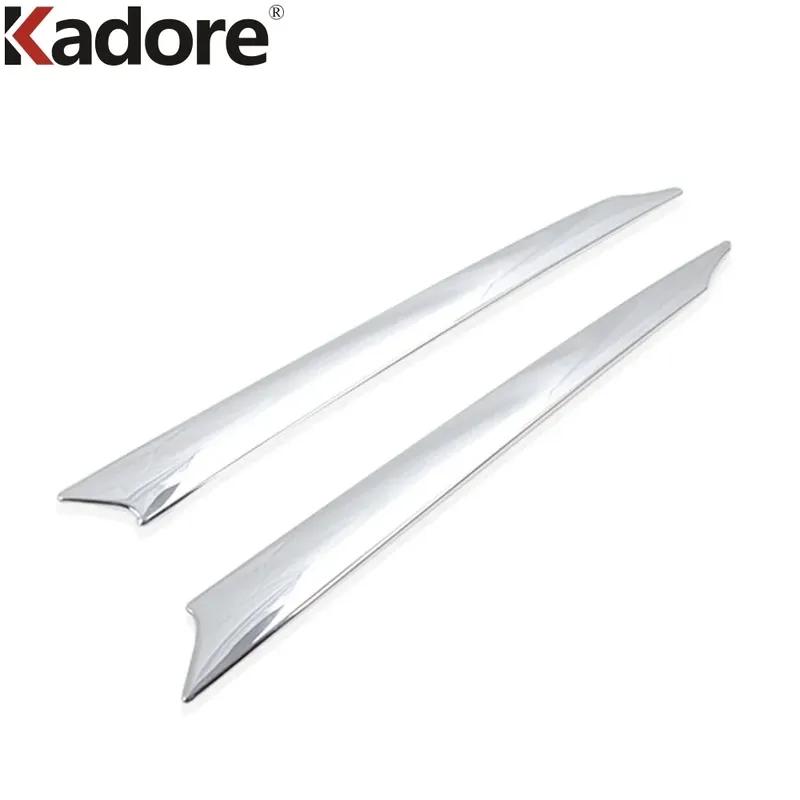 For Toyota Highlander Hybrid    2024 Chrome Car Rear Trunk Lid Cover Trim Tailgate Molding Garnish Strip Accessories