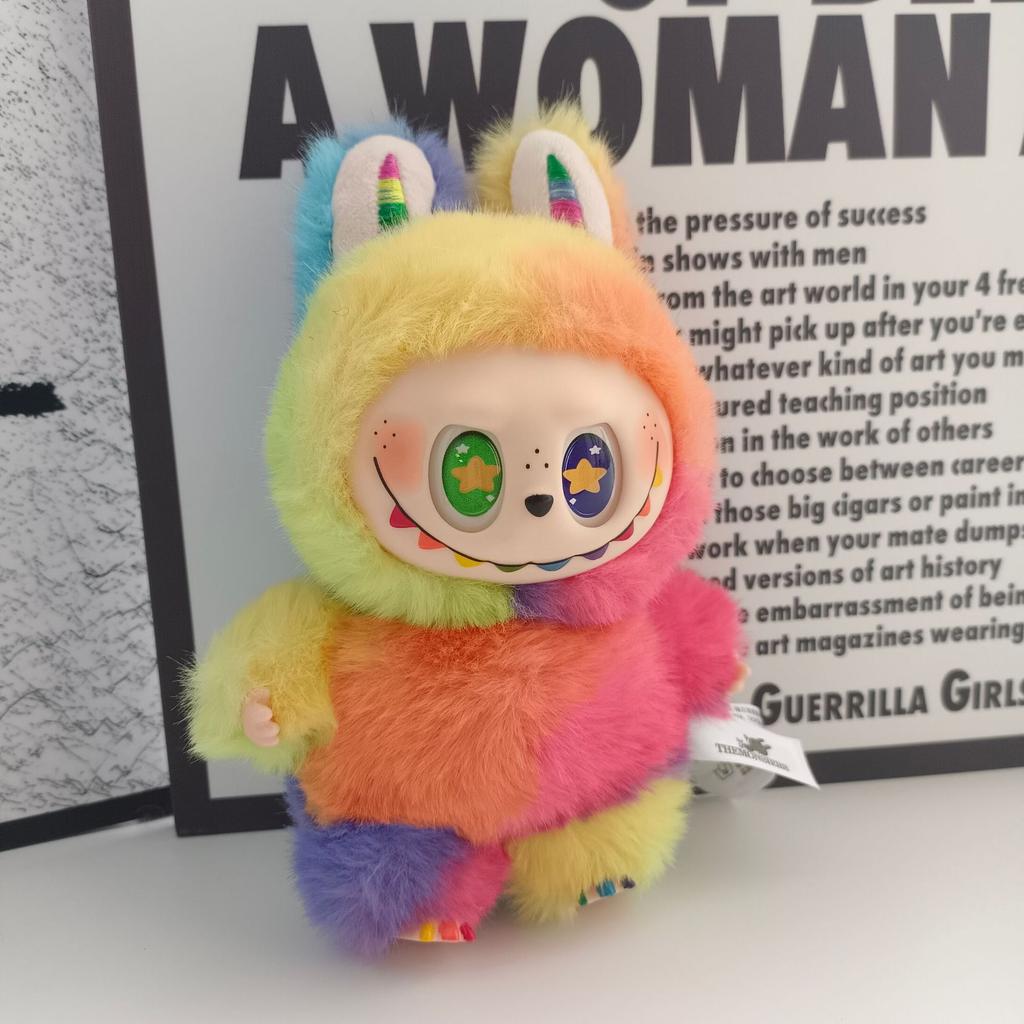 Dopamine Color Doll Blind Box Vinyl Plush Toy Pendant