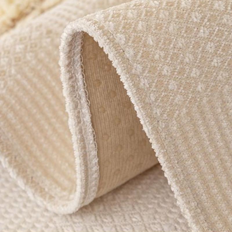 Minimalist Chenille Comfortable Sofa Cushion Four Season Universal Anti Slip Seat Cushion High End Light Luxury Household Leather Sofa Cover
