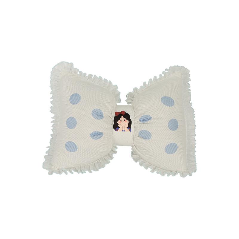 Summer Style Cartoon Princess Car Seat Cushion with Lace Pillow