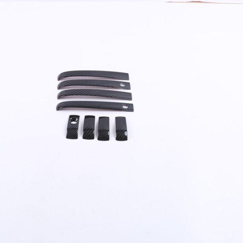 Carbon Fiber Door Handle and Bowl Protector for 11-22 Jeep Grand Cherokee
