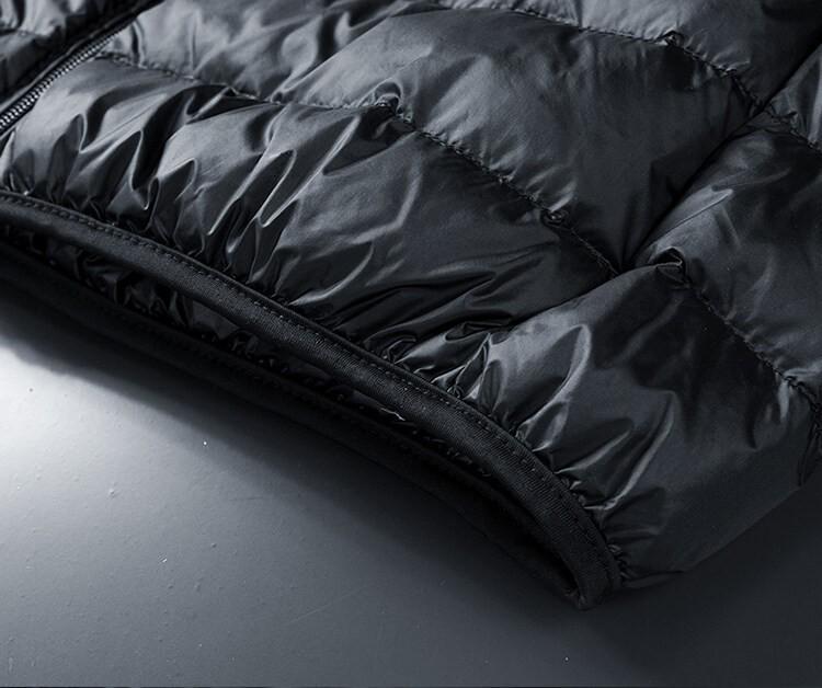 2024 Herren Stehkragen Leichte Daunen Baumwolljacke - Warm, Modisch und Lässig Paar Oberbekleidung für Herbst/Winter.