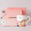 Fu Yu Jingdezhen Ceramic Tea Mug Set with Infuser