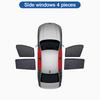 Custom Sun Visors For Toyota Corolla Touring Sports E210 2019~2025 Car Mesh Sunshade Magnetic Shade Window Curtains Accessories