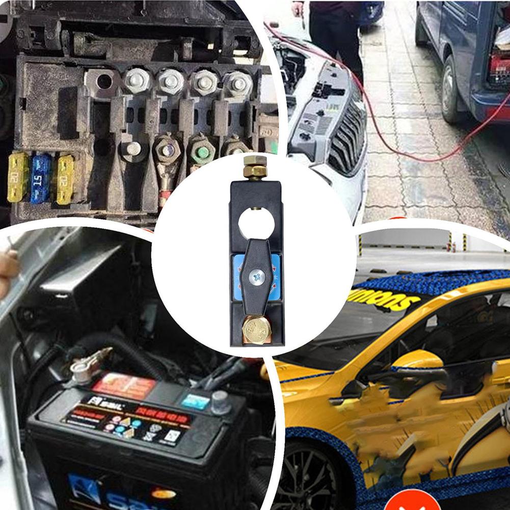 12V/24V Universal Car Battery Disconnect Isolator Car Cut Off Switch Car Power Disconnect Switch for Car Truck Boat