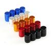 Aluminum Alloy Car Wheel Tire Valve Caps Tyre Rim Stem Covers Airdust Waterproof for Automobiles Motorcycles Trucks Bikes