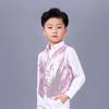 Children's Sequin Vest Dancewear: Jazz, Street, Catwalk Performance Costume for Girls and Boys