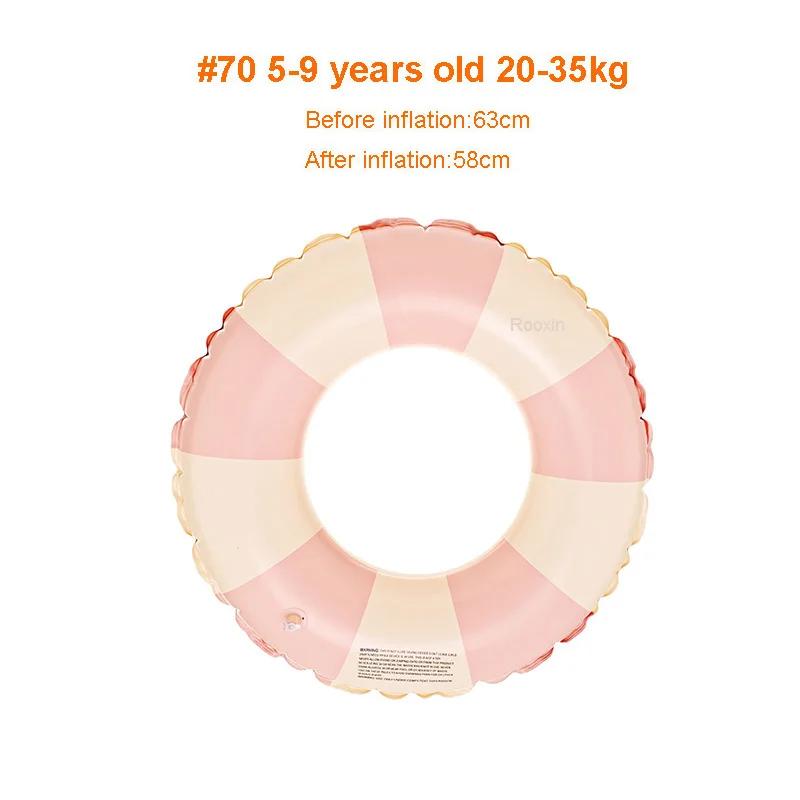 Donut Swimming Ring Inflatable Pool Float for Teen Kids Swimming Circle Baby Swim Tube Water Play Swimming Pool Toys