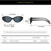 Y2K Sexy Cat Eye Vintage Sunglasses Women Men Luxury Designer Sun Glasses Punk Classic Rivet Outdoor Shades