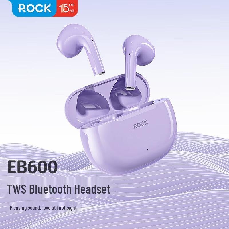 

ROCK EB600 TWS Semi-In-Ear Bluetooth Earbuds
