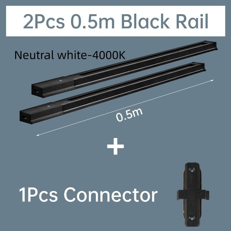 Aluminum Linear Track Ceiling Lamp COB Rail Spotlight Living Room Bedroom Decor Lighting Fixture LED Track Light