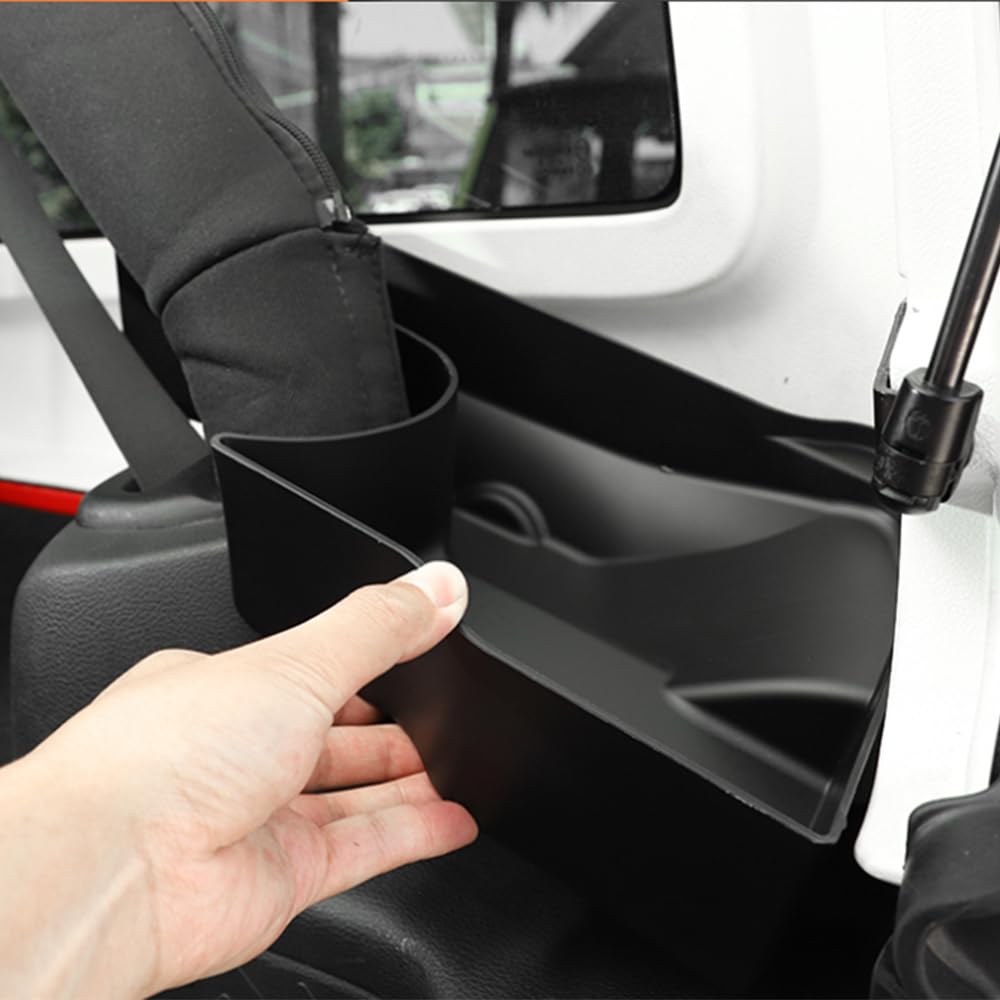 YOCTM Trunk Side Storage Boxes for Jeep Wrangler JK 2012 2013 2014 2015 2016 Customizable Tail Side Storage Convenient Black of (2011 2017), Box,