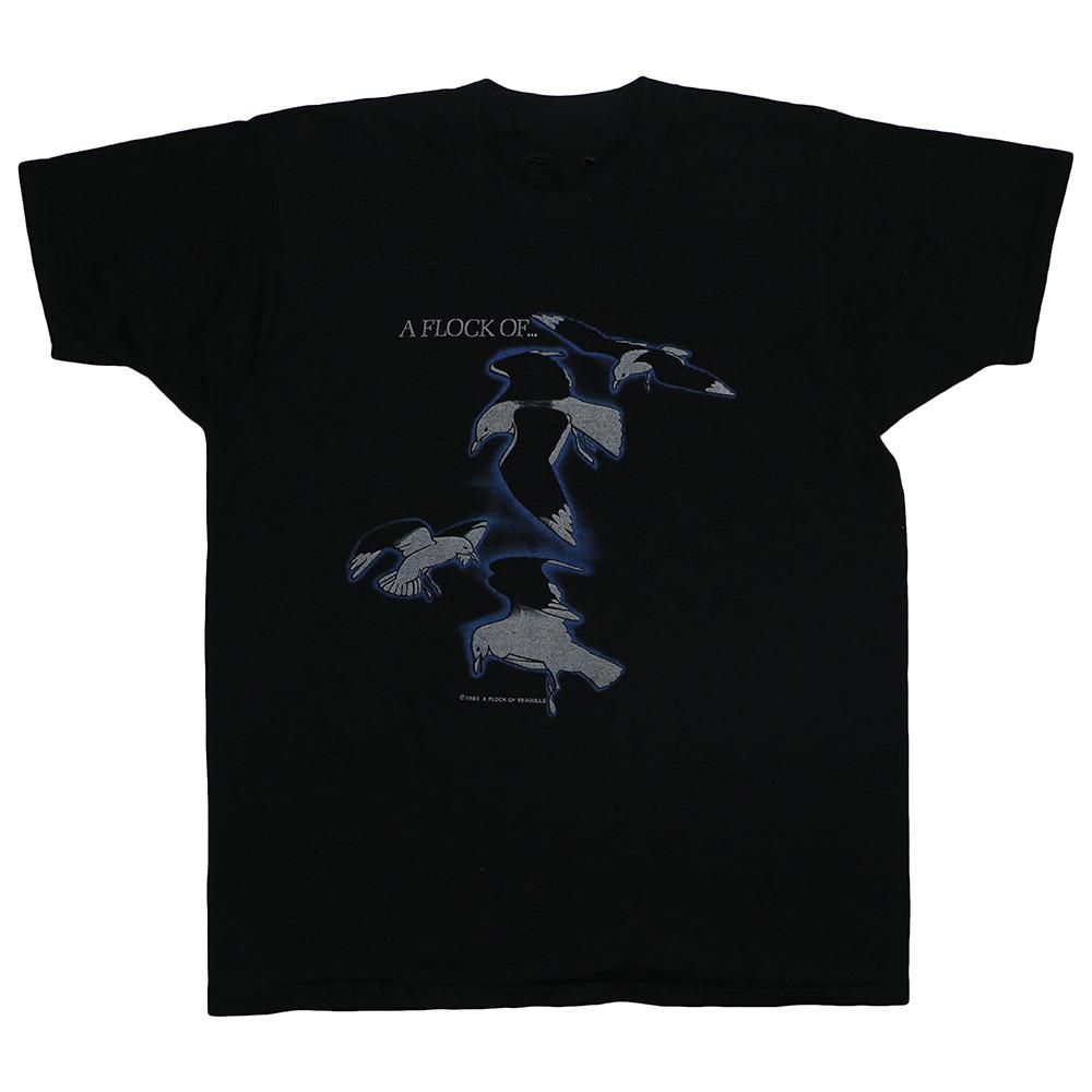 

Vintage A Flock Of Seagulls Listen World Tour Cotton Black S-234XL Shirt TR667 Unisex T-Shirt L