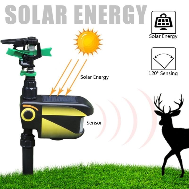 Smarted Solar Garden Watering Device Programmable Schedule Weatherproofed Construction for Home Gardens