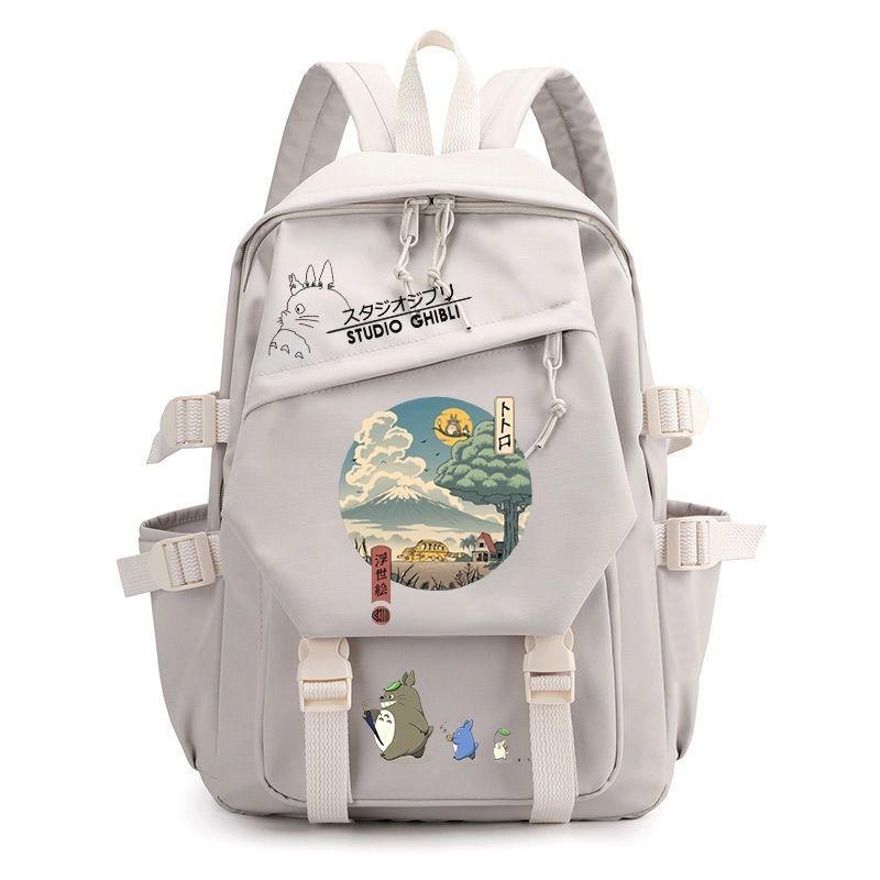 Animation Printing Student Schoolbag Outdoor Travel Bag Large Capacity Business Computer Bag Casual Backpack