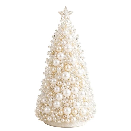 Decorative Bead Tree Assembly Dreamy Beaded Christmas DIY Kit, Handmade Holiday Craft, Multicolor Creative Craft Unique Tabletop Decor for Adults,