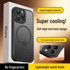 Hongzhuo Magnetic Heat-Dissipating Frosted Skin-Feel Silicone iPhone Case
